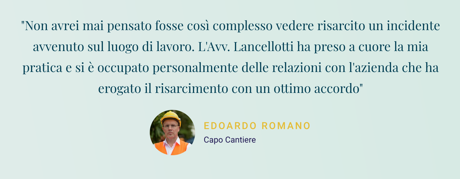 Testimonial 03_incidenti lavoro